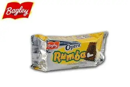 Galletita Rumba Rellenas 110 grs x unidad Chocolate relleno vainilla