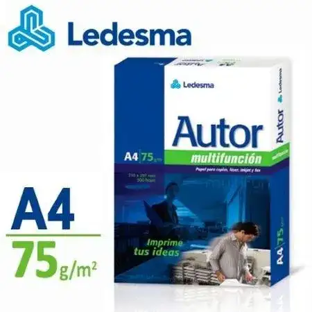 Resma Autor A4 75gr Blanca 500 hojas