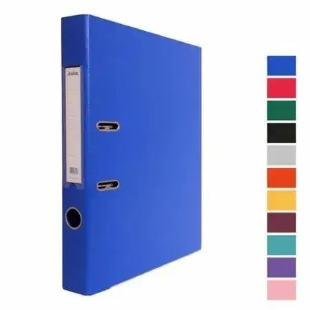 Bibliorato Avíos Entelado PVC Oficio Lomo 5cm Azul