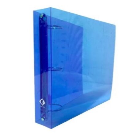 Carpeta con anillos Avíos Polipropileno Escolar 3 x Ø40mm Azul -2