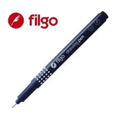 Estilógrafo Filgo Drawning Pen Descartable 0,05mm Negro