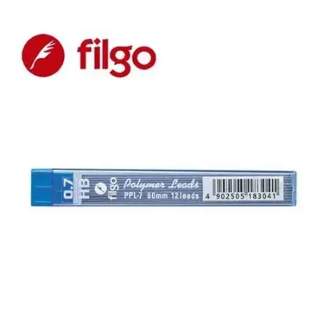 Minas Filgo B 0,7mm estuche x 12