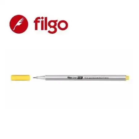 Microfibra Filgo Liner 038 0,4mm Amarillo