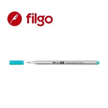 Microfibra Filgo Liner 038 0,4mm Turqueza