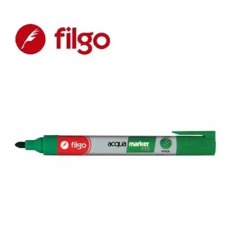 Marcador Filgo 52 Papel y cartón Punta redonda Verde