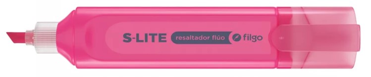 Resaltador Chato S Lite Rosa Fluor