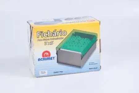 Fichero Acrimet metálico N°1 Con Tapa