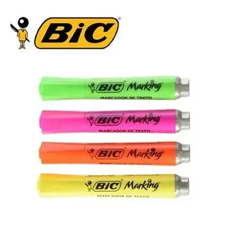 Resaltador Bic Marking Grueso Amarillo