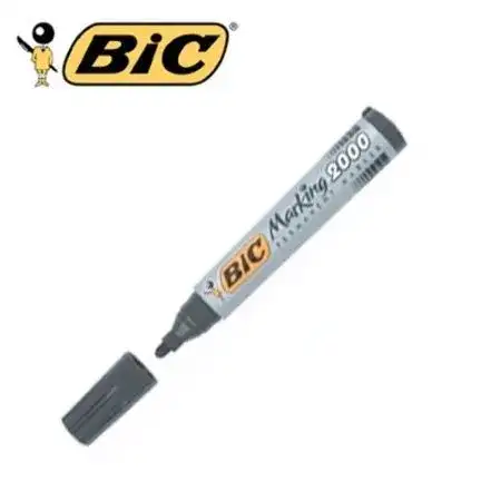 Marcador Bic Marking Pizarra Punta redonda Verde Recargable