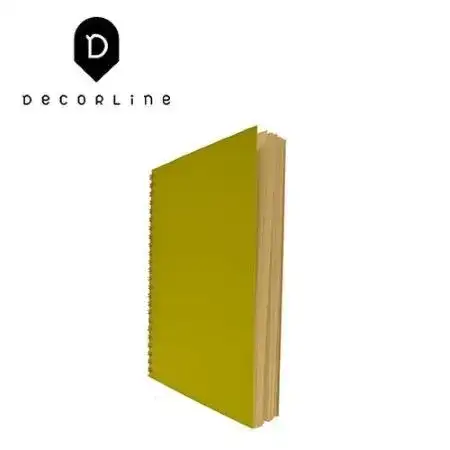 Libreta rayada A6 Decorline h/ ahuesada Amarillo Espiralado