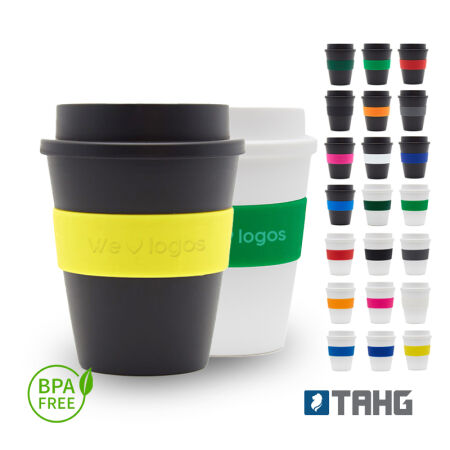 Jarro Express Cup Blanco Negro Plastico
