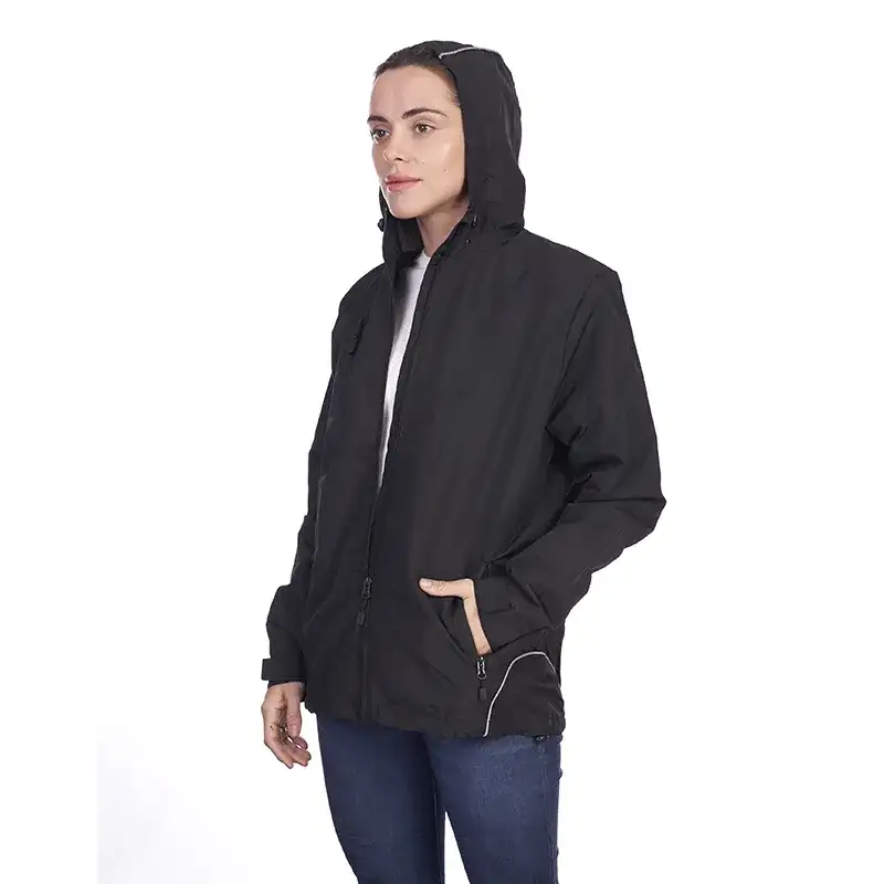 Campera Rompeviento Pampero 3 X Large Negro Poliester