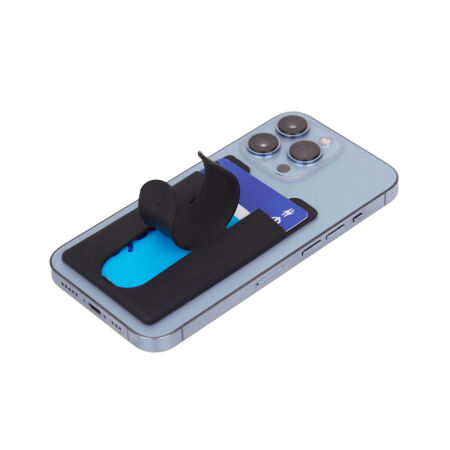 Card Holder Stop Gris Claro Gris Claro Silicona