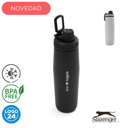 Botella OLYMPIA Negro Negro Acero