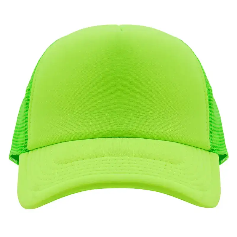 Gorro Trucker Fluo Verde Verde .