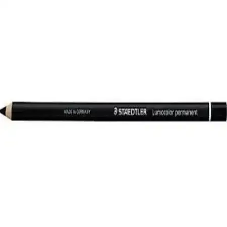 Lápiz Dermatográfico Staedtler Glasochrom 108 20 Negro x Unidad