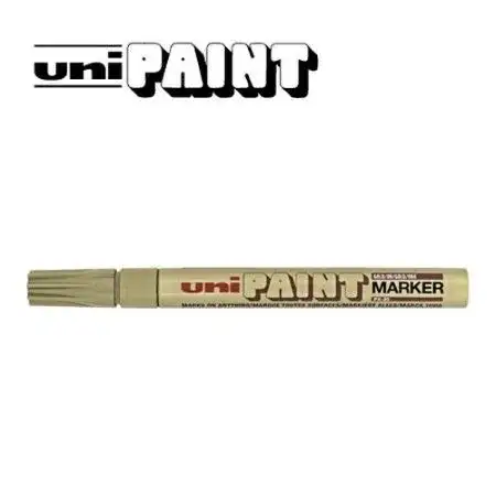 Marcador Uni Paint PX-20 Permanente base esmalte Punta redonda 2,2-2,8mm Oro