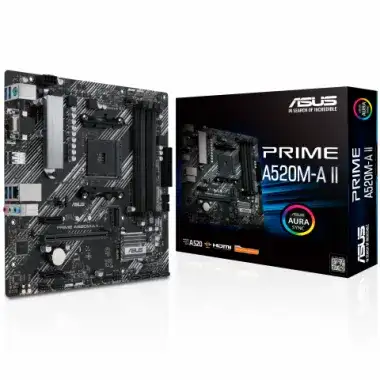 Motherboard (AM4) PRIME A520M-A II ASUS PRIME-A520M-A-I