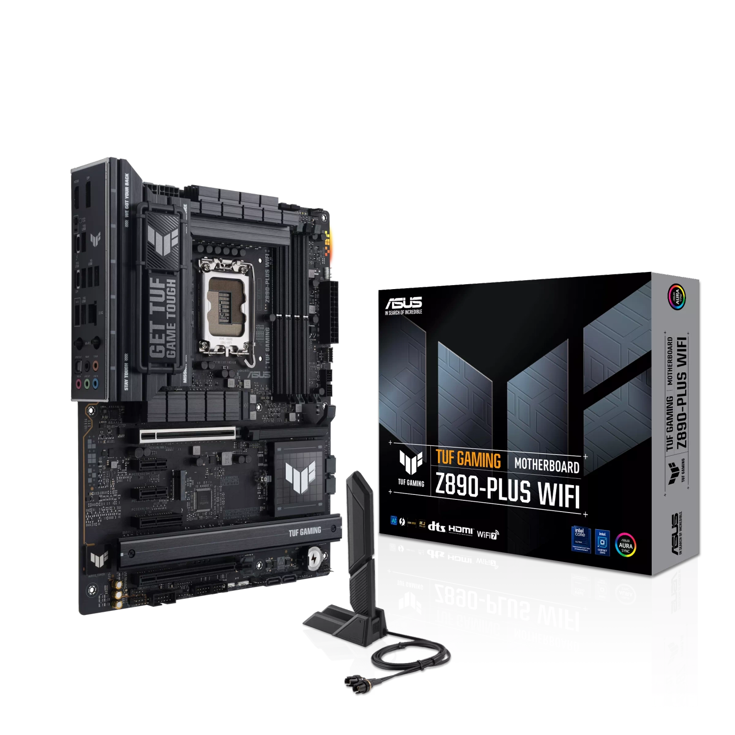 Motherboard ASUS TUF GAMING Z890-PLUS WIFI LGA1851 DDR5 ASUS TUF GAMING Z890-PLUS WIFI