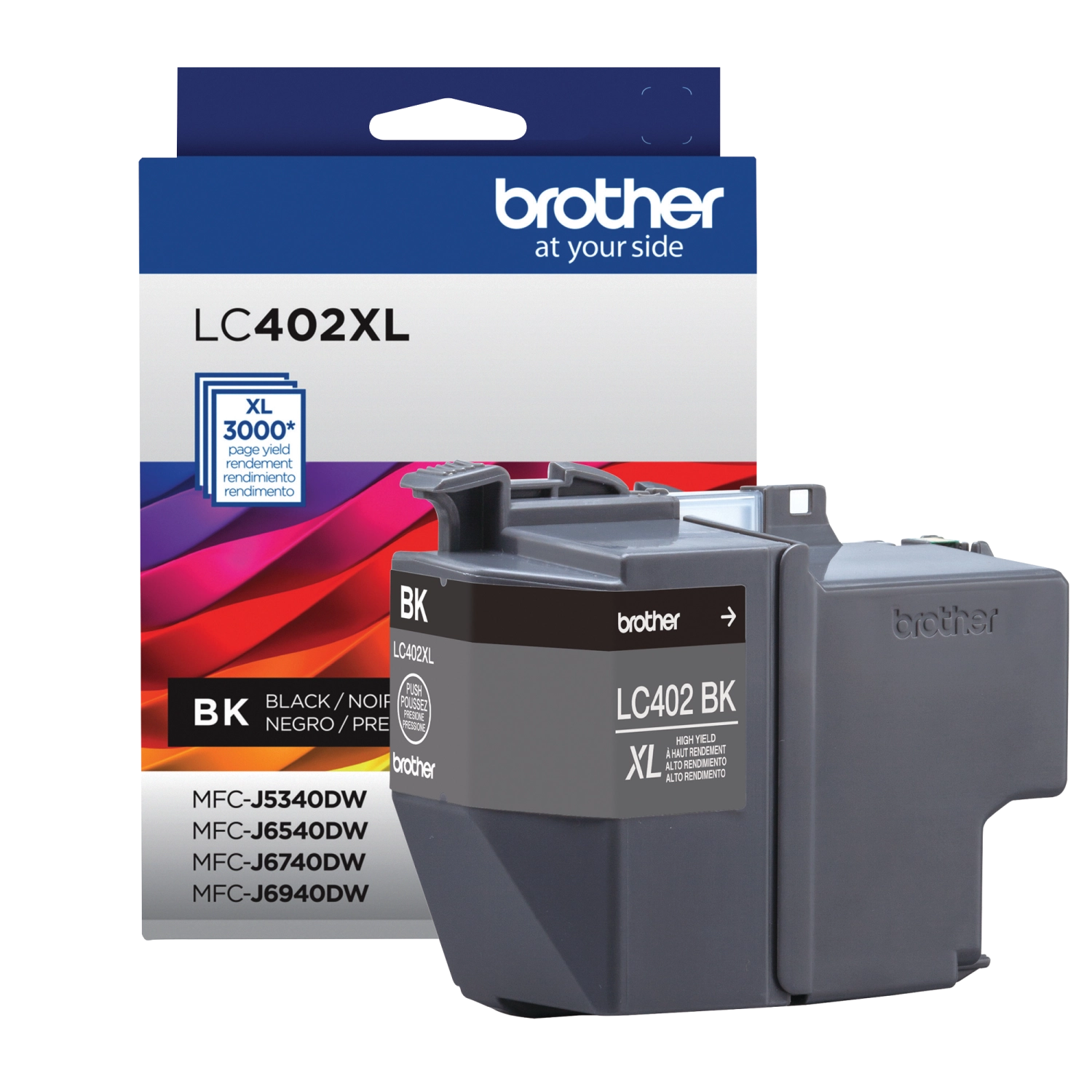 Cartucho Brother LC402XLBK BROTHER LC402XLBKS