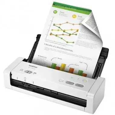 Escáner de escritorio inalámbrico compacto BROTHER ADS1250W