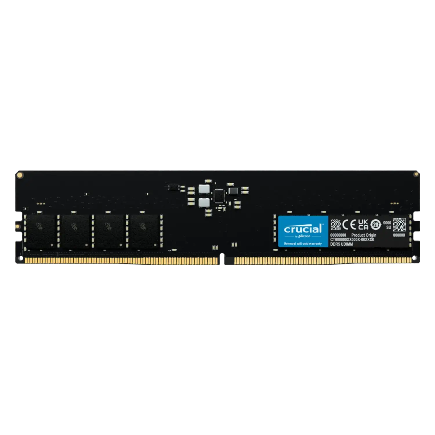 Memoria Crucial PC DDR5 16GB 4800 UDIMM CRUCIAL CT16G48C40U5