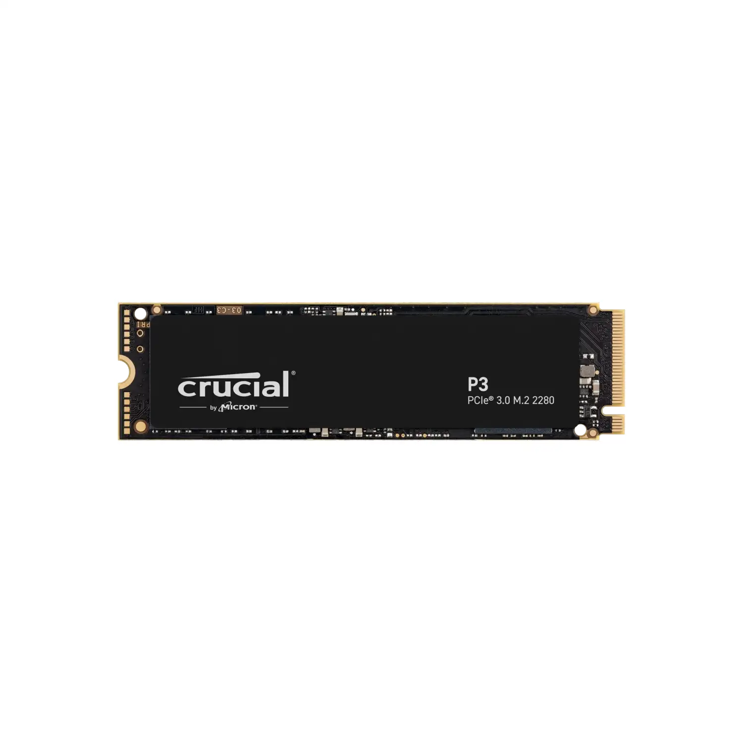 Disco Interno SSD CRUCIAL P3 2TB M.2 NVMe PCIe 3.0  3500MB/s CRUCIAL CT2000P3SSD8