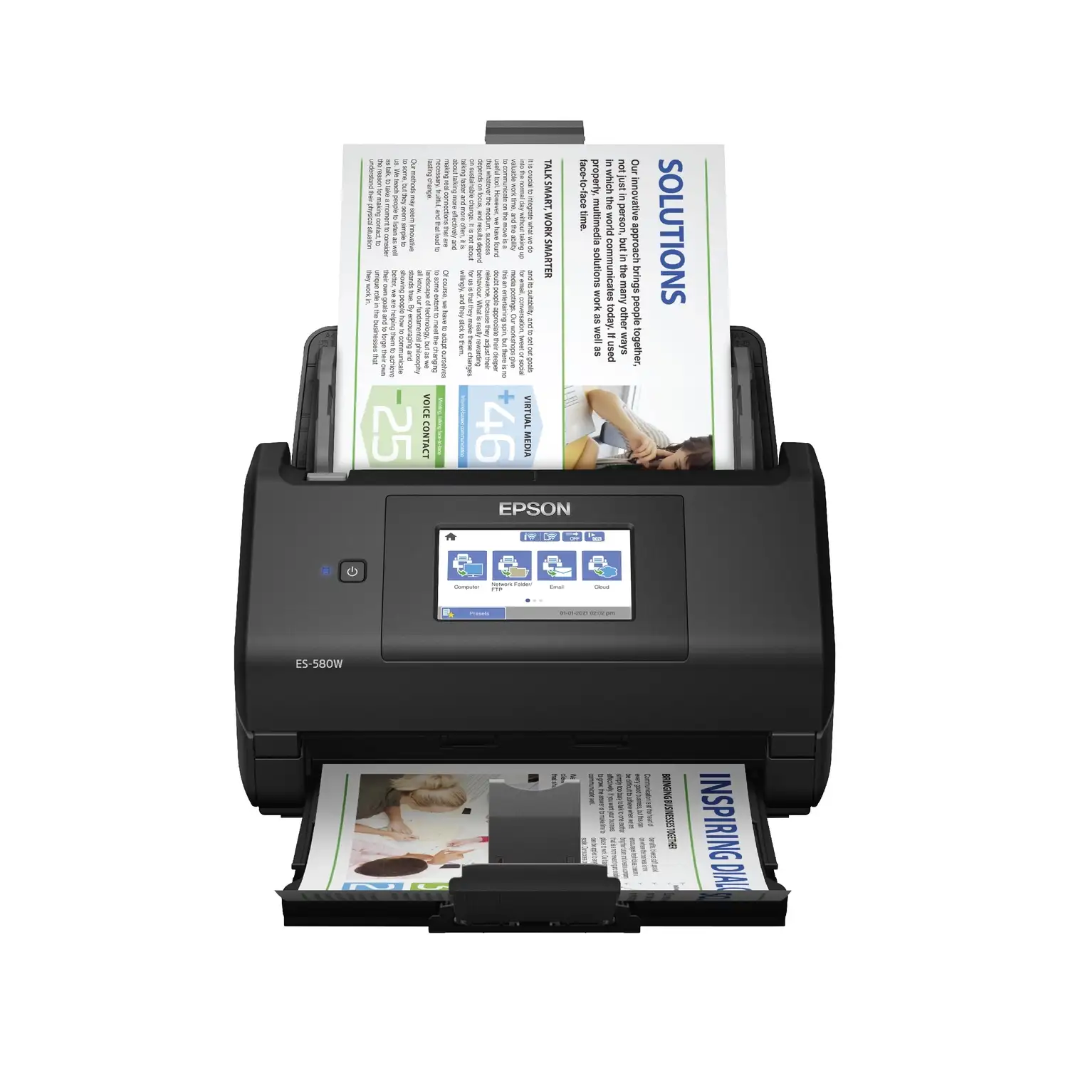 Scanner Inalámbrico EPSON Workforce ES-580W EPSON B11B258201