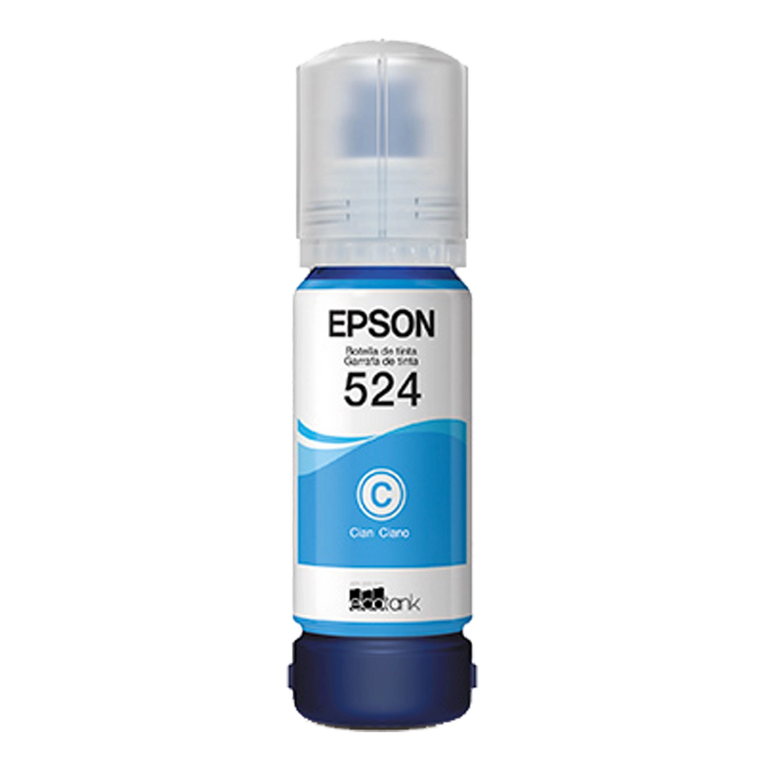 Botella de tinta 524 cyan para L15150, L15160 EPSON T524220-AL