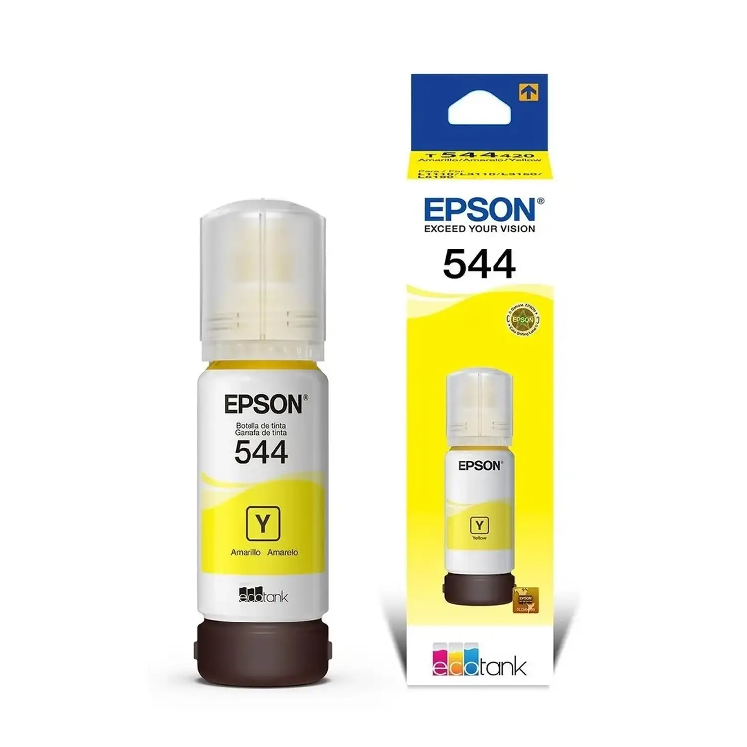 Botella de tinta Amarillo para L3110 y L3150 EPSON T544420-AL