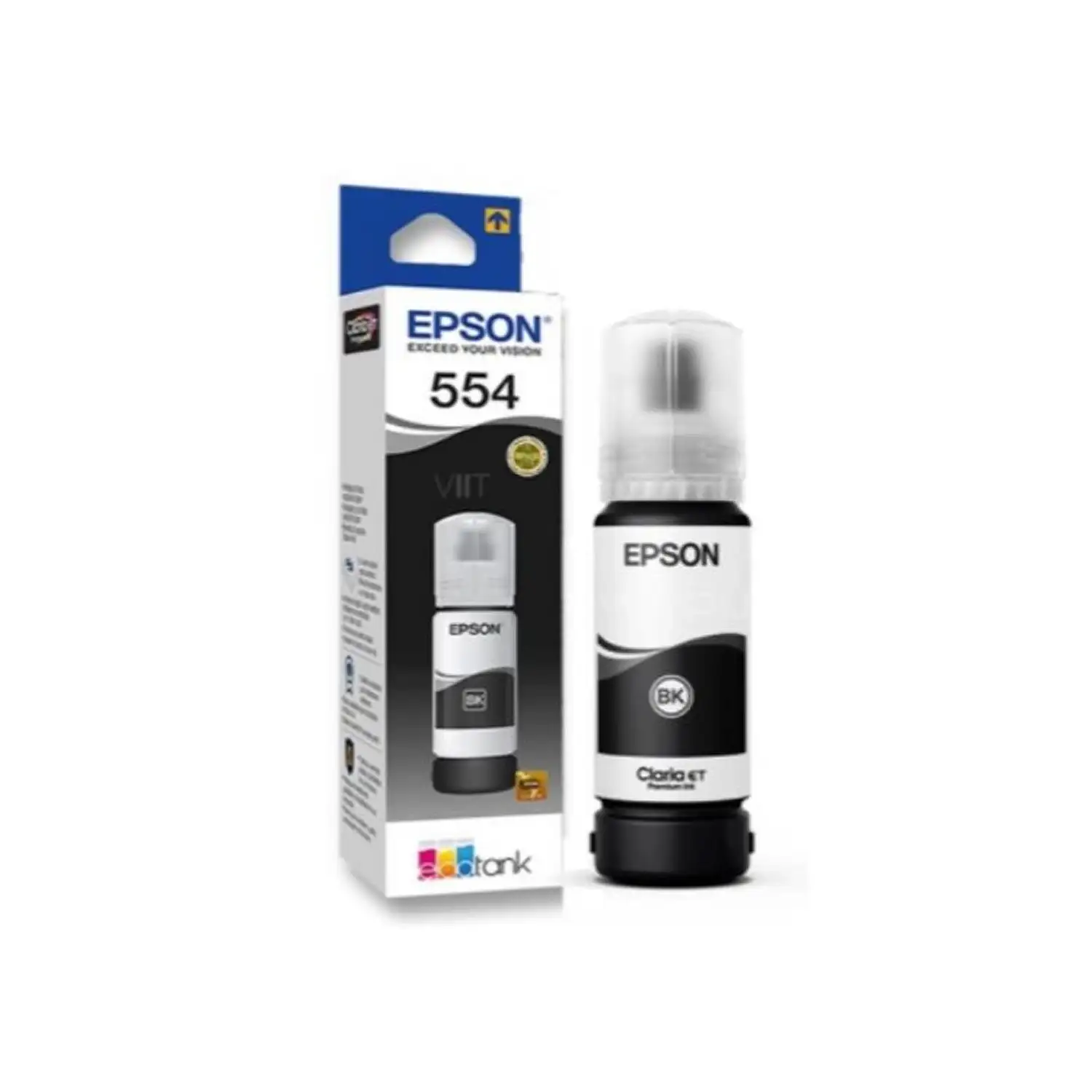 Botella de tinta 554 negra para L8180, L8160 EPSON T554120-AL