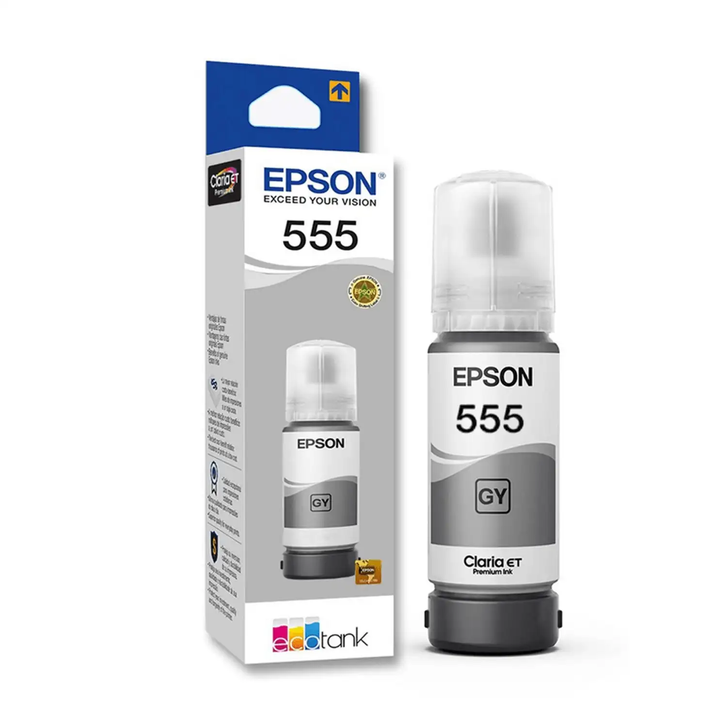 Botella de tinta gray para L8180, L8160 EPSON T555520-AL