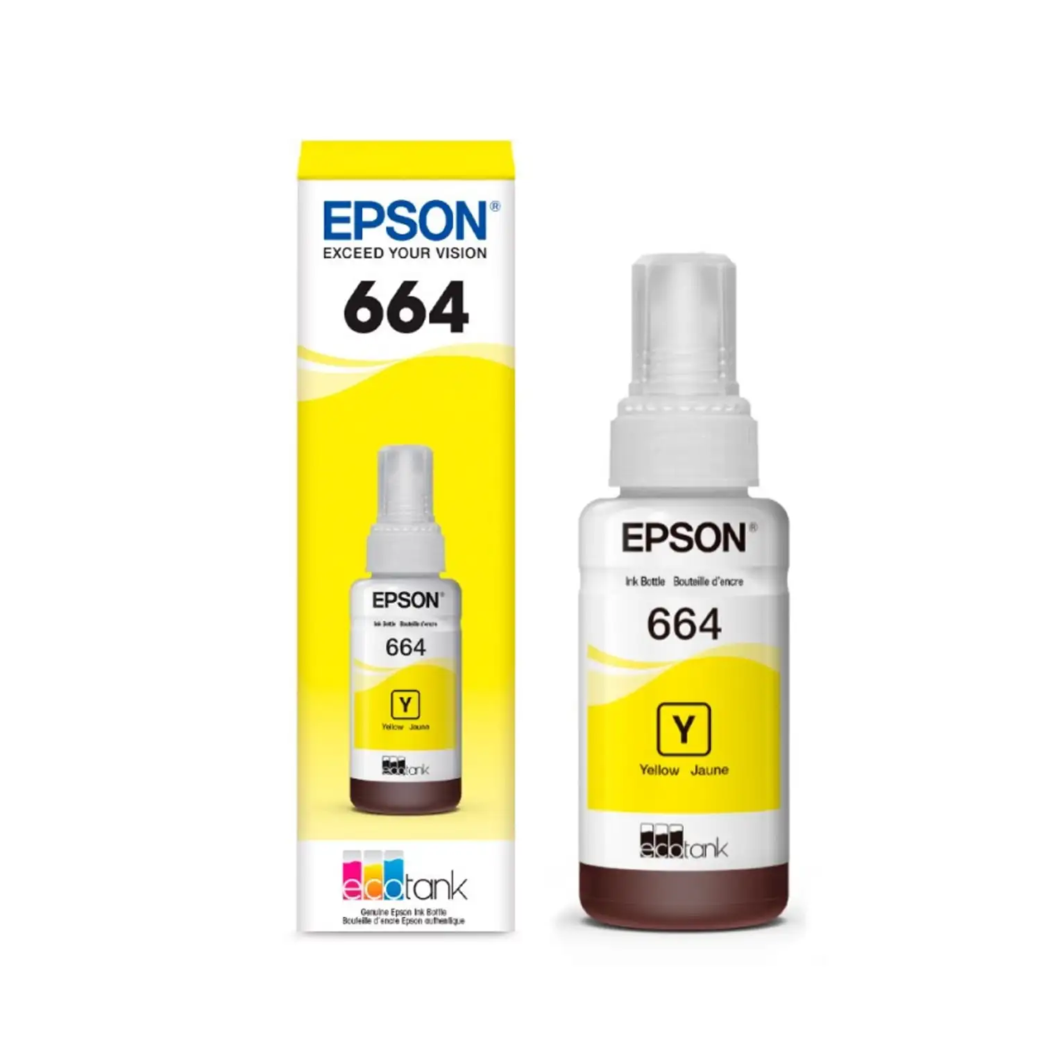 Botella de tinta Amarilla para L200, L210 y L355 EPSON T664420-AL