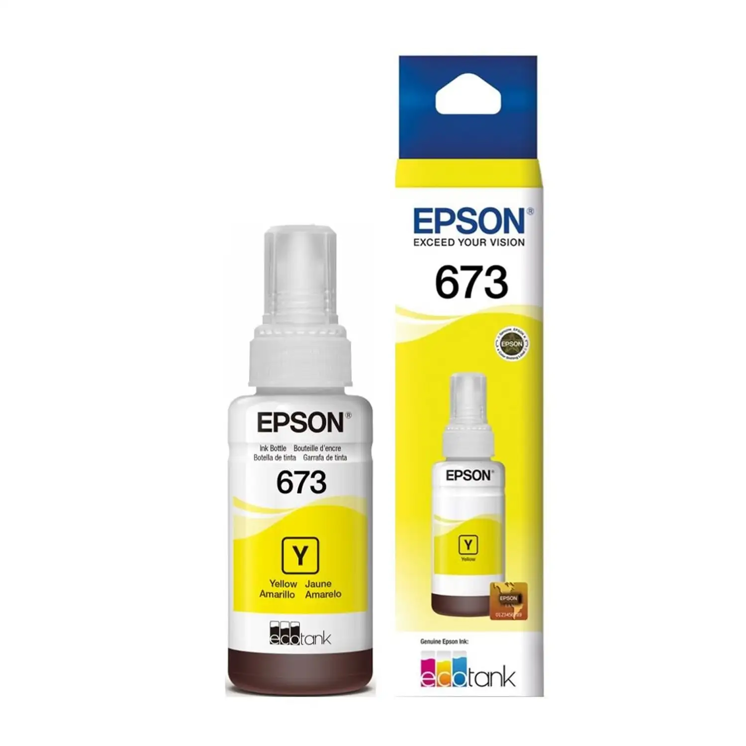 Botella de tinta Amarilla para L800 EPSON T673420-AL