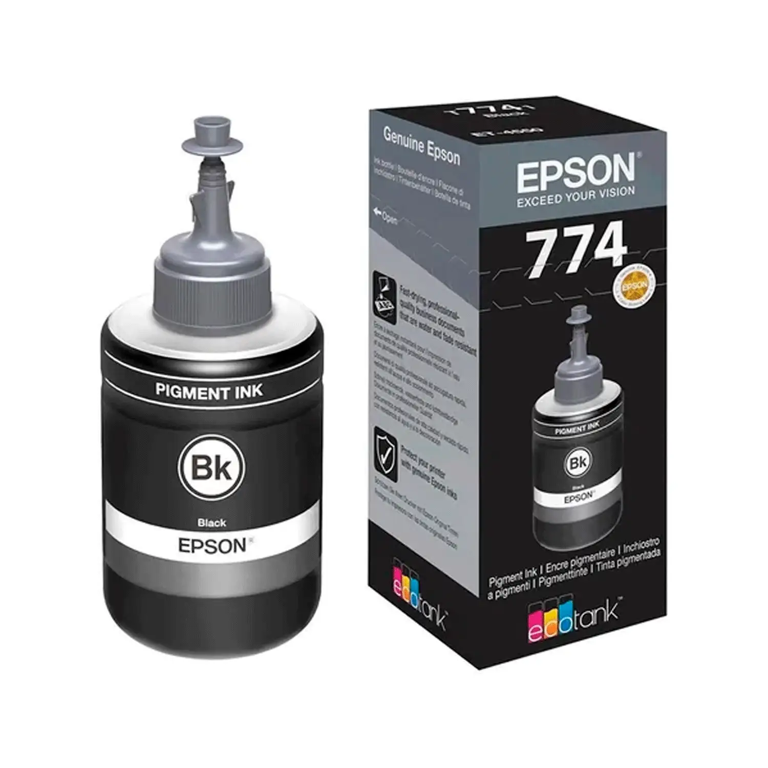 Botella de tinta Negra para M105 y M205 EPSON T774120-AL