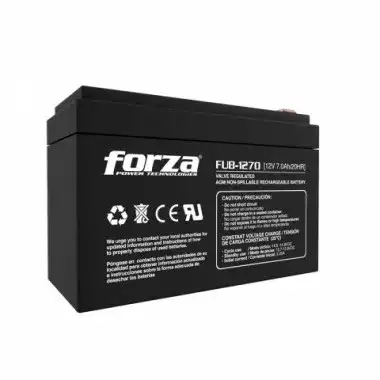 Batería Forza recargable 12V/7Ah FORZA FUB-1270