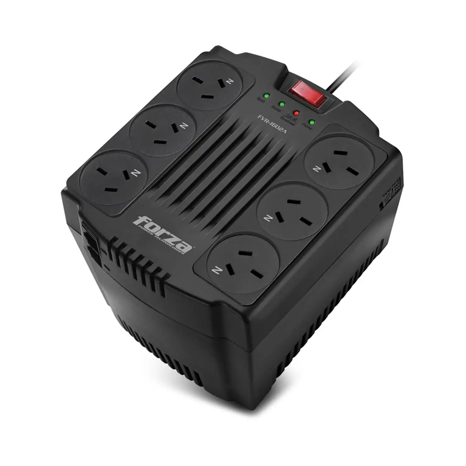 Estabilizador FVR-1602A Volt Reg 1600VA/800W FORZA FVR-1602A
