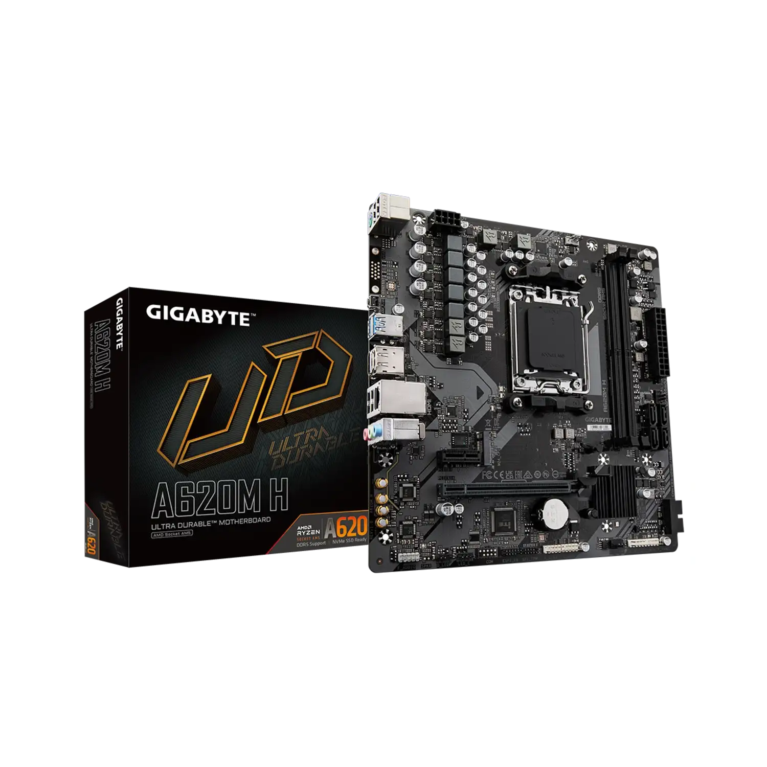 Motherboard GIGABYTE A620M H AM5 DDR5 GIGABYTE A620M H