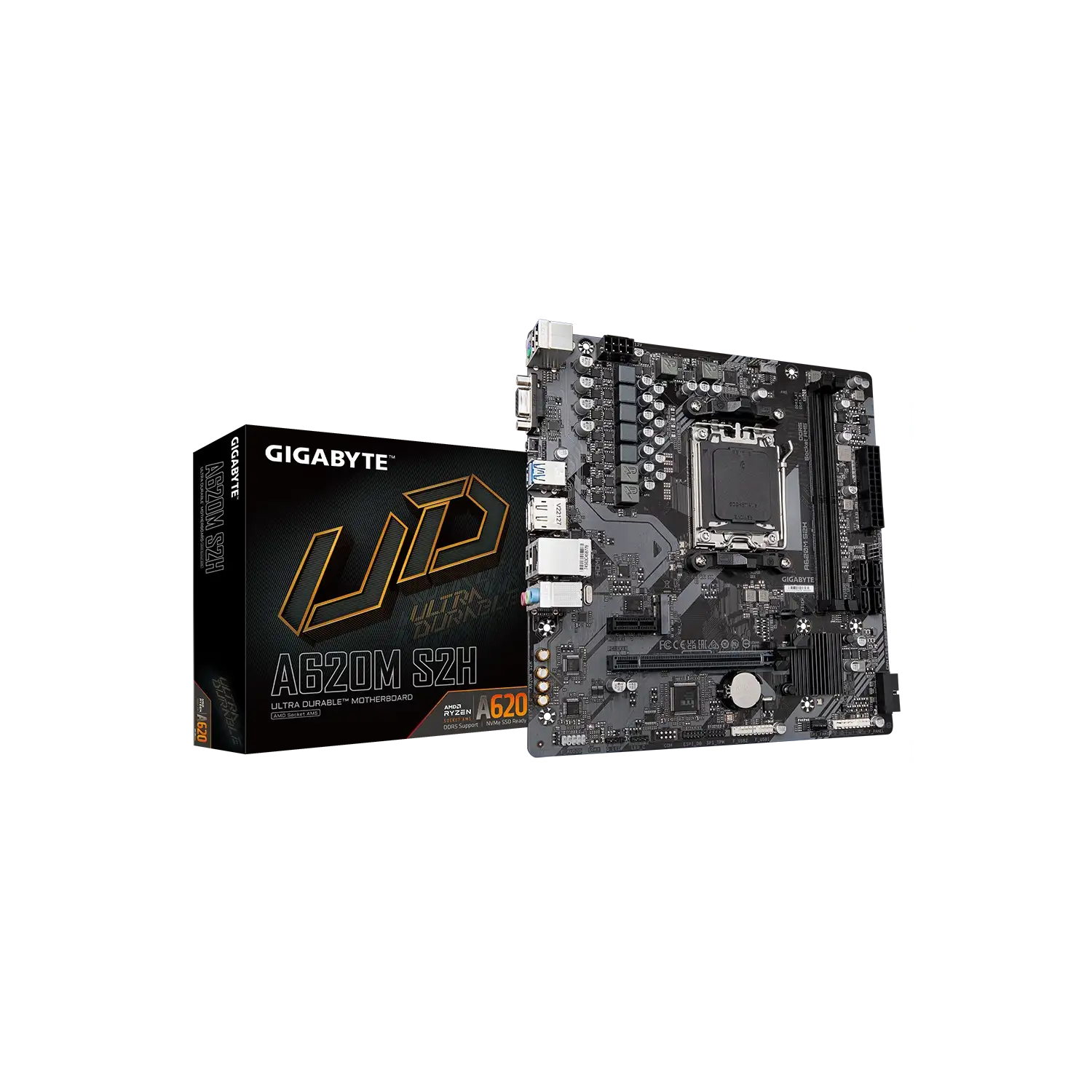 Motherboard (AM5) GIGABYTE A620M S2H GIGABYTE A620M S2H