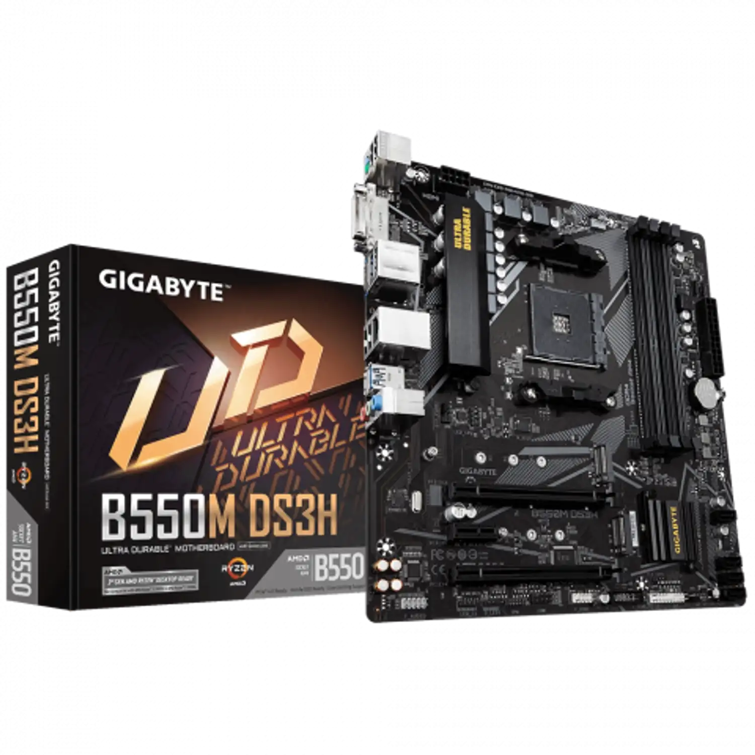 Motherboard (AM4) B550M DS3H GIGABYTE B550M-DS3H