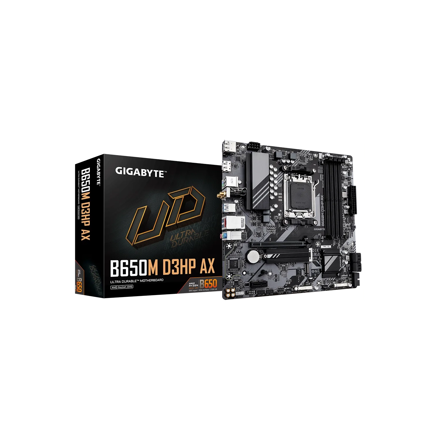 Motherboard (AM5) GIGABYTE B650M D3HP AX DDR5 GIGABYTE B650M D3HP AX