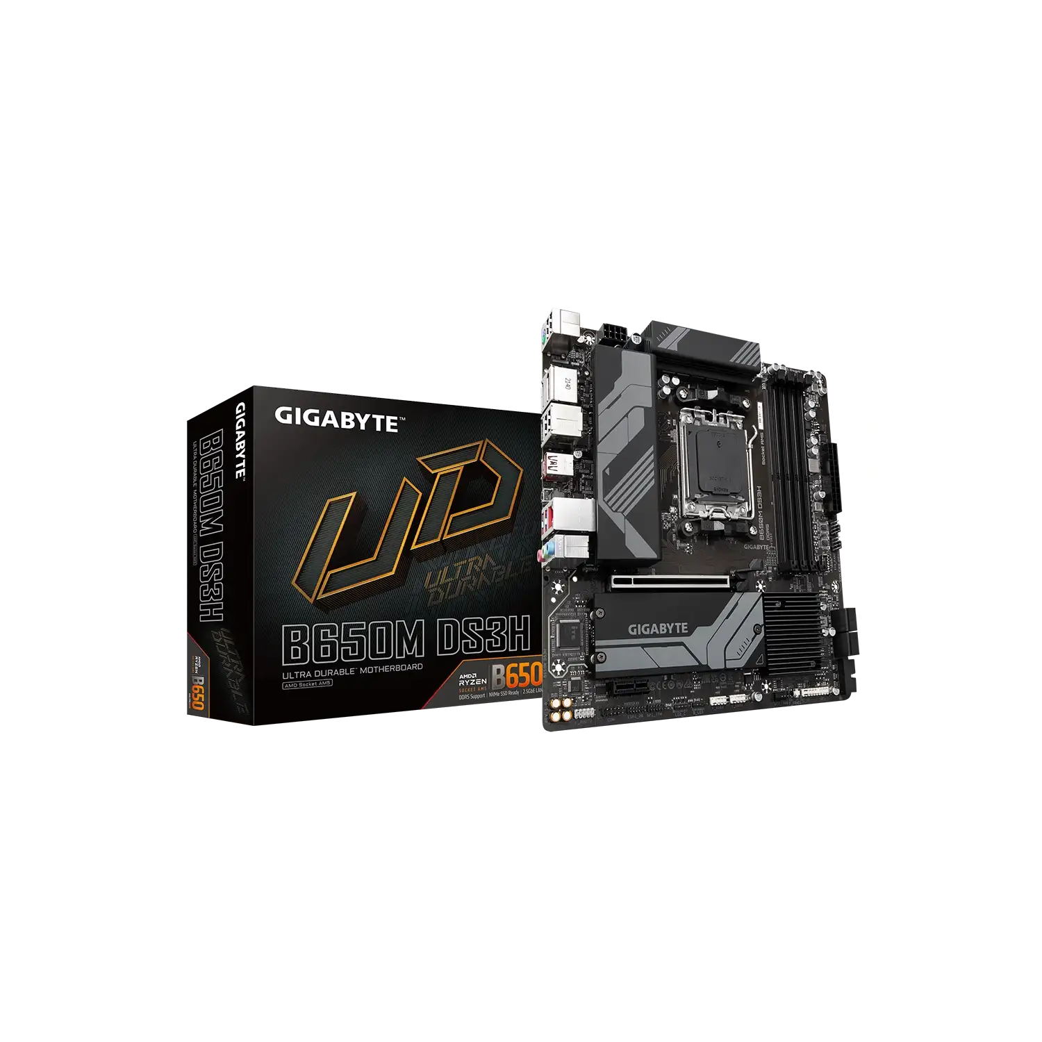 Motherboard (AM5) GIGABYTE B650M DS3H DDR5 GIGABYTE B650M DS3H