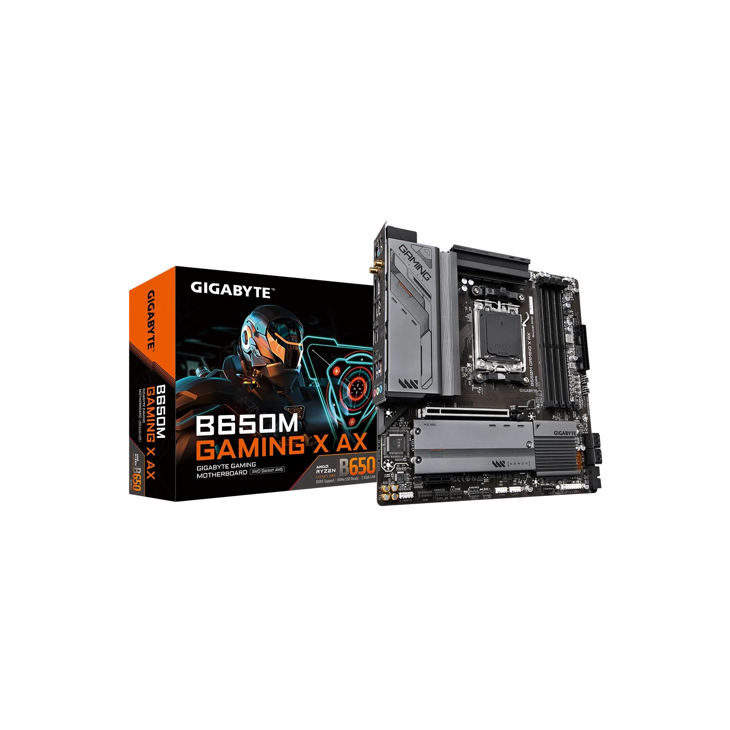 Motherboard (AM5) GIGABYTE B650M GAMING X AX GIGABYTE B650M GAMING X AX