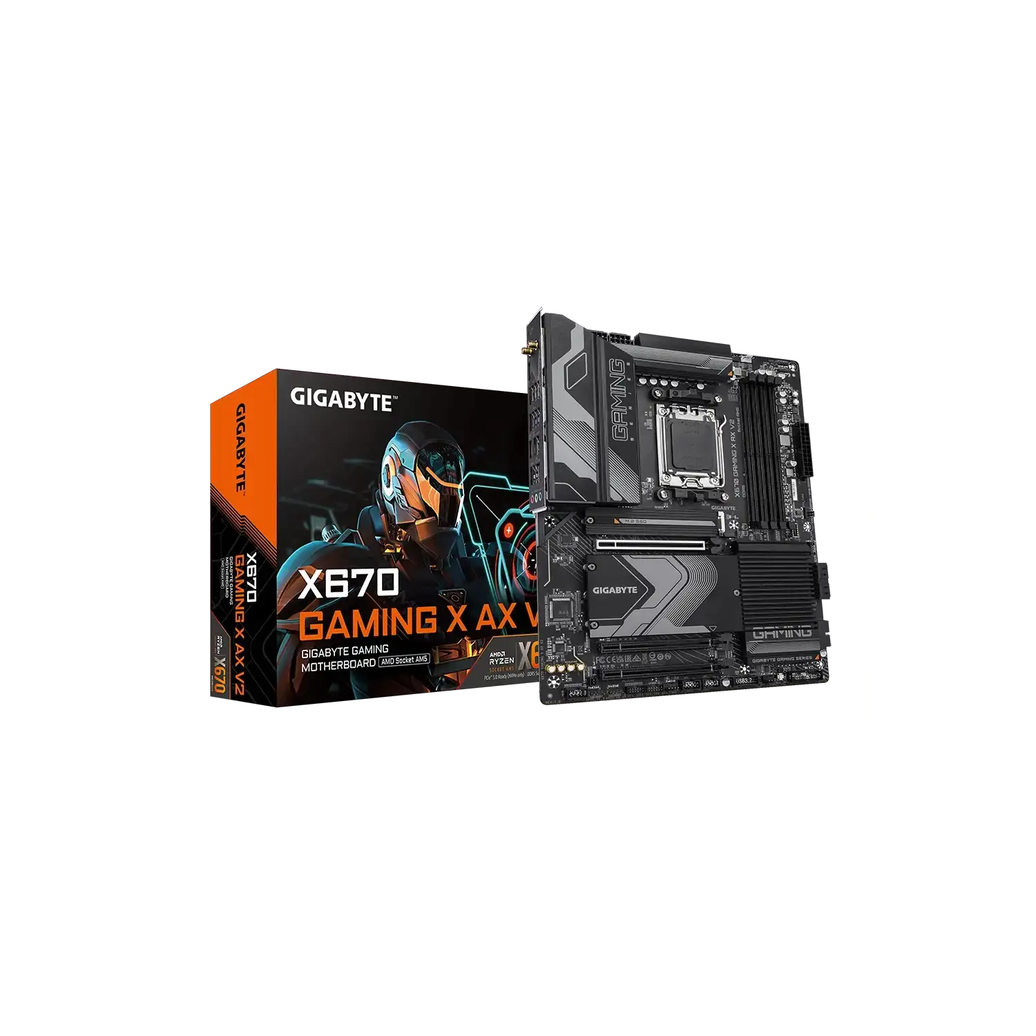 Motherboard (AM5) GIGA X670 GAMING X AX V2 GIGABYTE X670 GAMING X AX V2