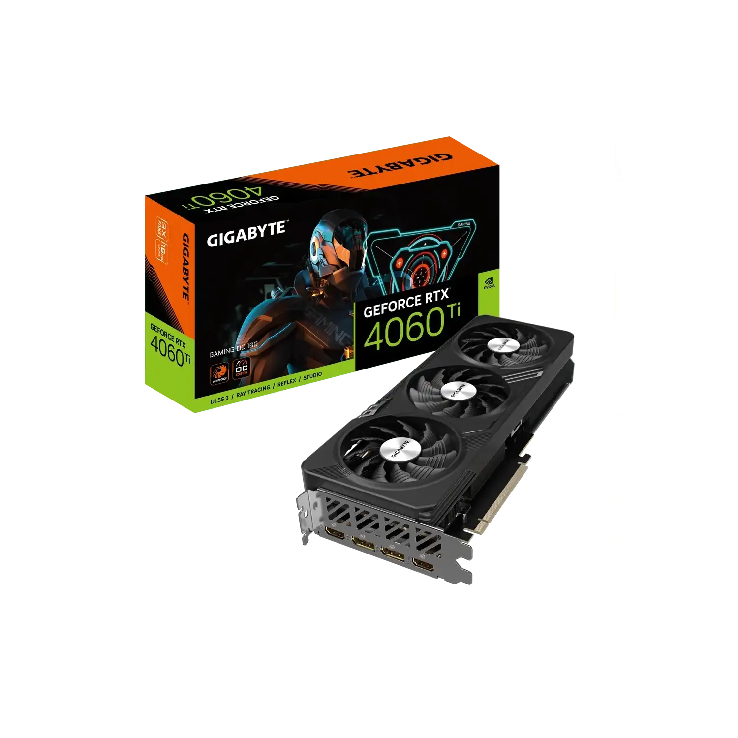 Placa GeForce RTX 4060 Ti GAMING OC 16G GIGABYTE GV-N406TGAMING OC-16GD