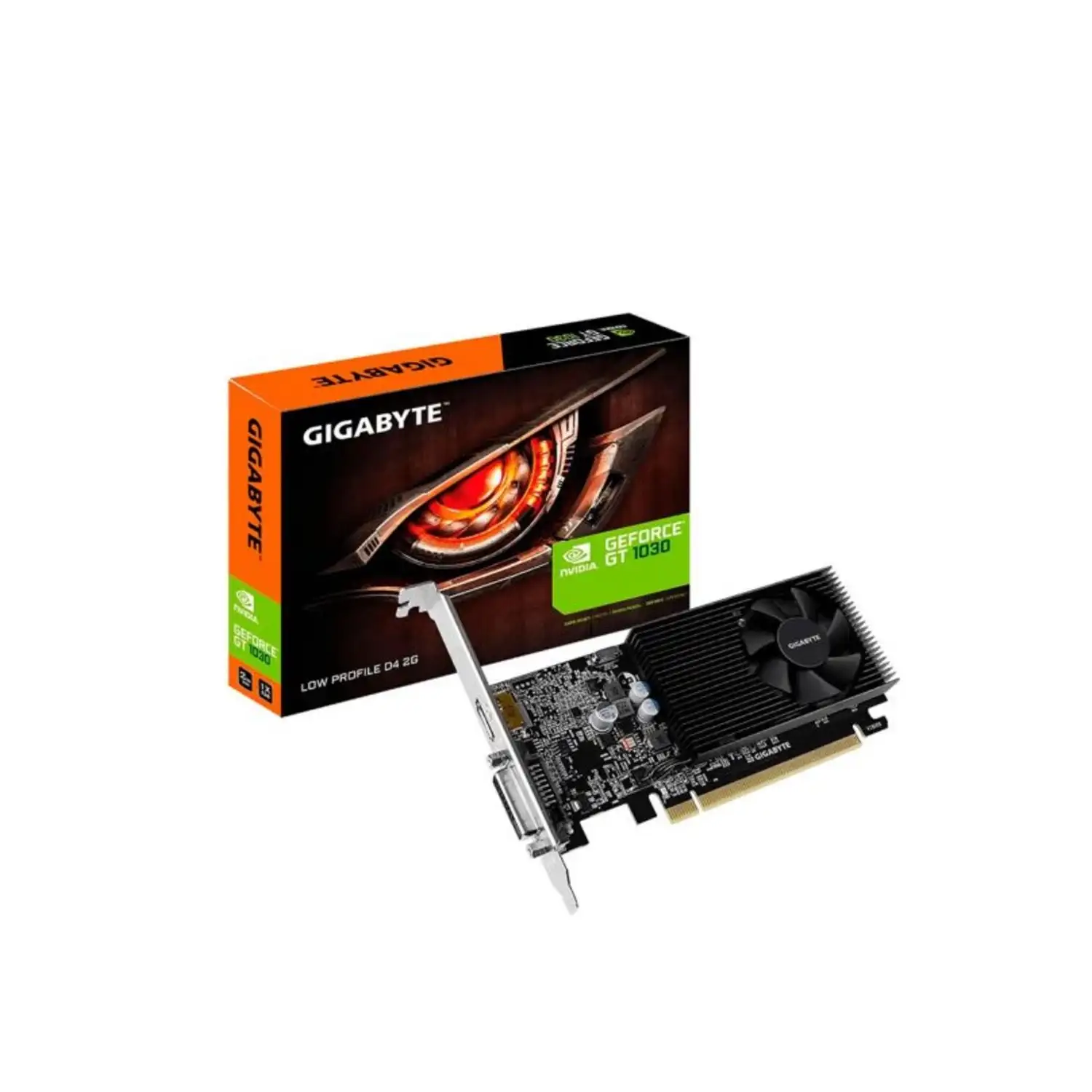 Placa GeForce GT 1030 Low Profile D4 2G GIGABYTE GV-N1030D4-2GL