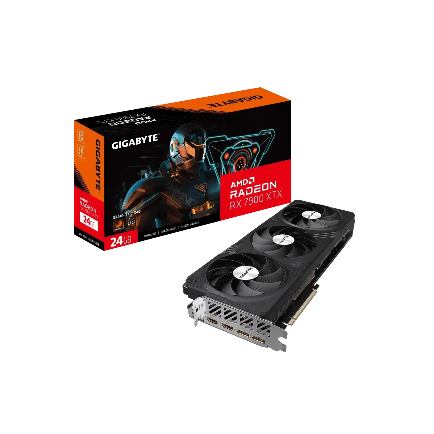 Placa Radeon RX 7900 XTX GAMING OC 24G GIGABYTE GV-R79XTXGAMING OC-24GD