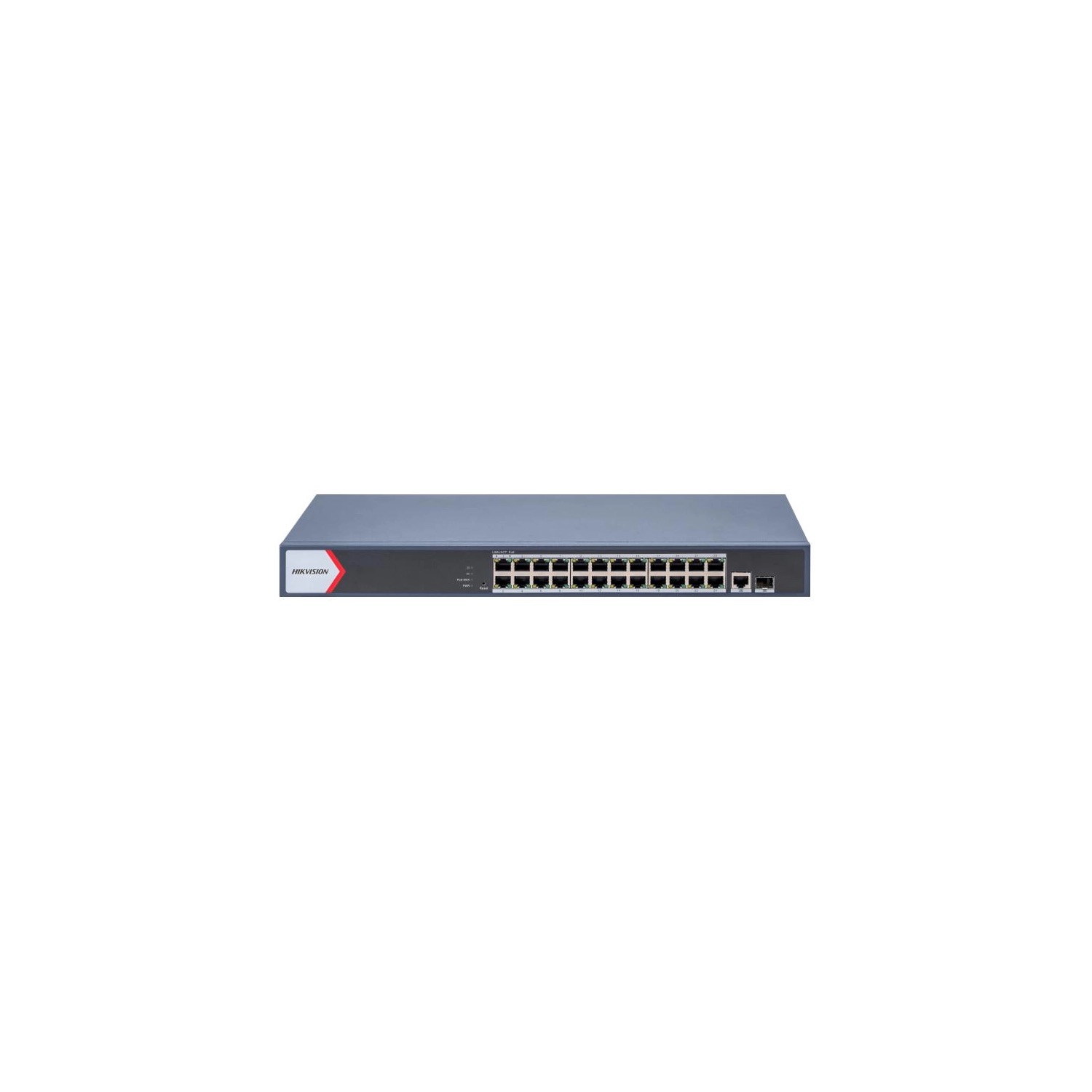 Switch Hikvision 24 puertos Gig  POE 1 RJ45 1 Opt HIKVISION DS-3E1526P-EI/M