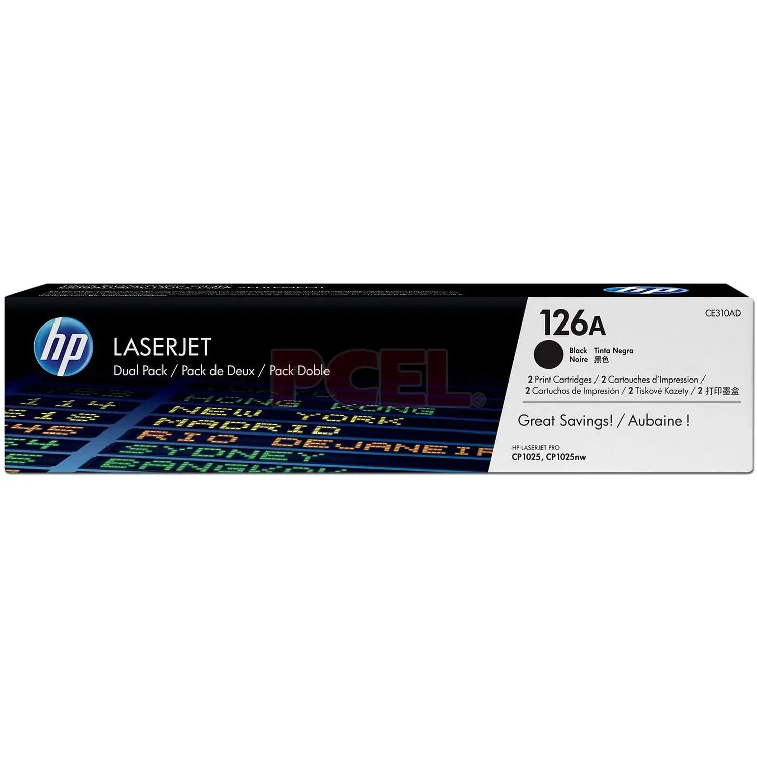 Cartucho de toner 126A Negro LaserJet HP CE310A