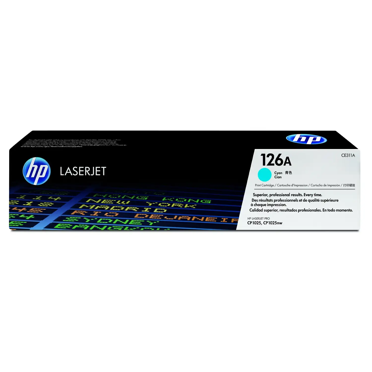 Cartucho de toner 126A Cian LaserJet HP CE311A